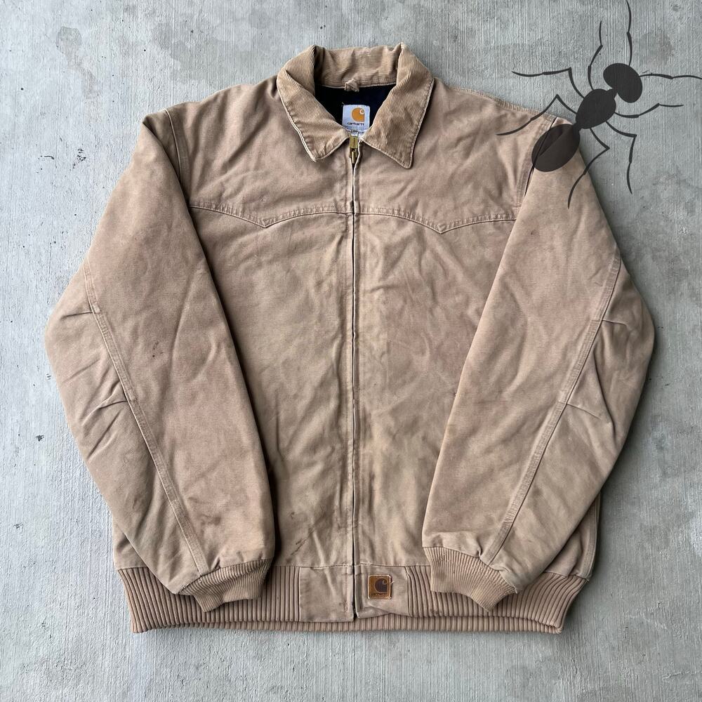 Carhartt J14 SDL brown Santa fe work wear jacket - Picture 1 of 12